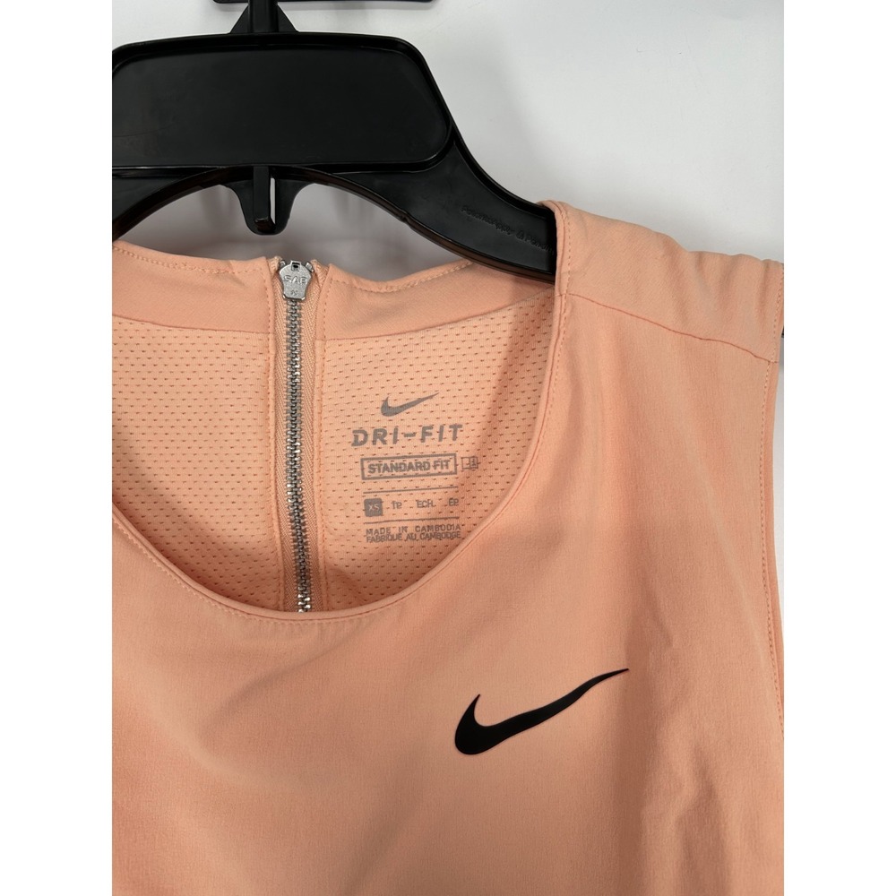 Nike Golf Flex Ace Dress Womens XS Coral Dri Fit Sleeveless Tennis CI9806-885 - Picture 14 of 14